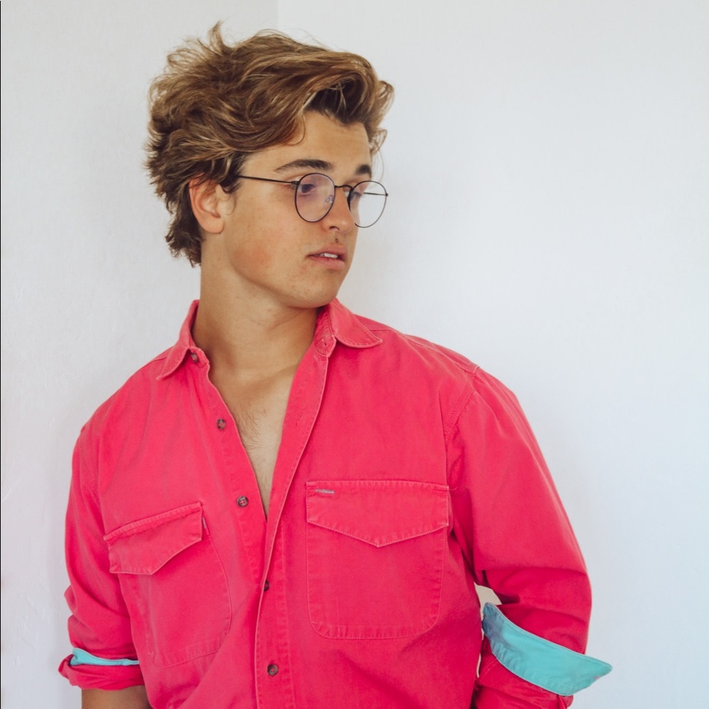 Pink Patagonia Button Down (mens)